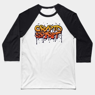 Crypto Spirit Art Baseball T-Shirt